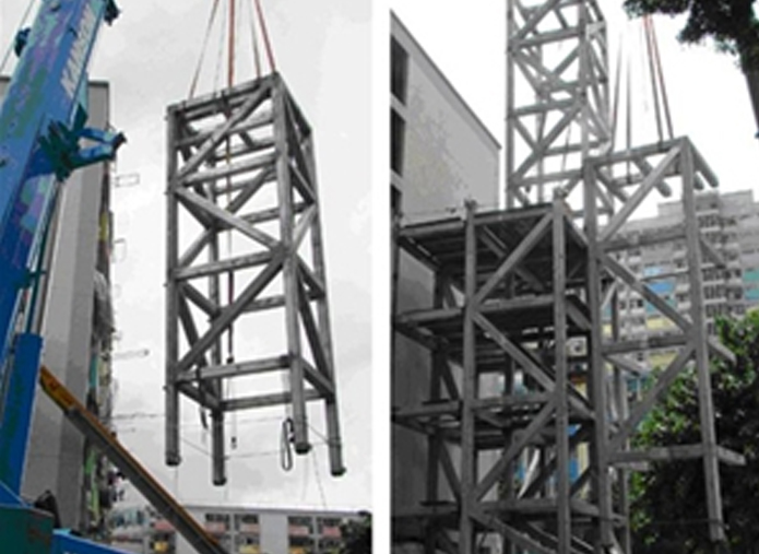 钢结构电梯加装